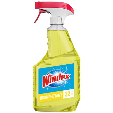windex disinfectant cleaner multi surface citrus fresh spray bottle