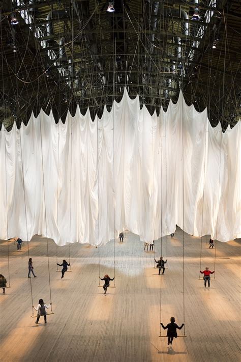Massive Interactive Swing Installation Reflects Connectivity