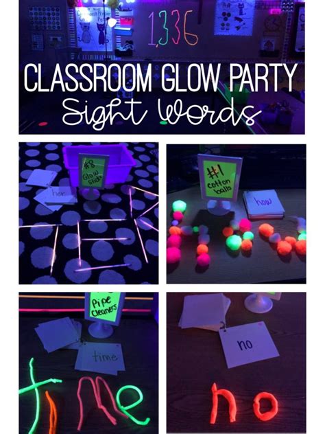 classroom glow party keeping    harris