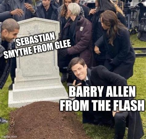 Sebastian And Barry Meme R Glee