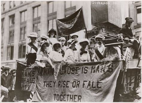 Photograph Of Suffrage Parade 1913 Suffrage Women In History