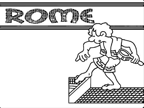 rome coloring pages wecoloringpagecom