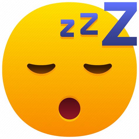 sleep emoji emoticon feeling sleeping face icon