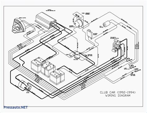club car golf cart parts diagram