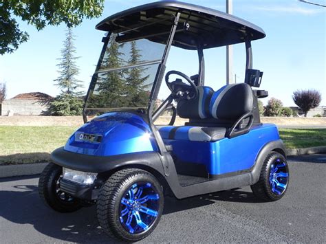 club car precedent blue pearl metallic color gilchrist golf cars