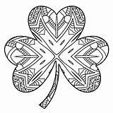 Coloring Shamrock Pages Printable Adults St Patricks Saint Irish Sheets Print Patrick Scribblefun Adult Color Mandala Kids Activities Jpeg Coloriage sketch template