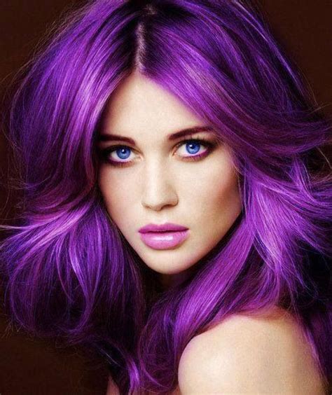 images  purple hair  pinterest bright purple hair