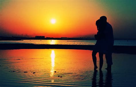 Heart Love Romantic Sea Sun Image 110190 On