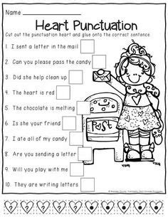capitalization  printable punctuation worksheets punctuation