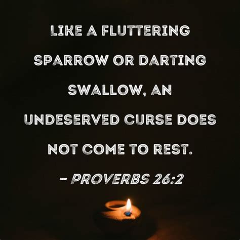 proverbs 26 2 like a fluttering sparrow or darting swallow an