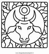 Oroscopo Taurus Misti Condividi Colorare Disegni sketch template