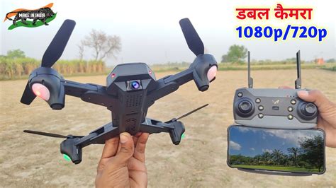 foldable camera drone  dual pp wifi hd cameragaruda  review youtube