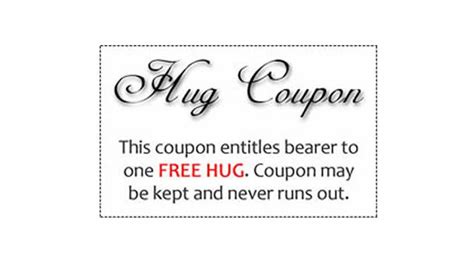 hug coupons     run   hugs hug