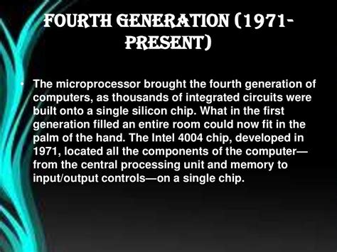 generation  computers