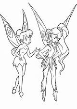 Tinkerbell Coloring Silvermist Asking Something Disney Netart Pages Print sketch template
