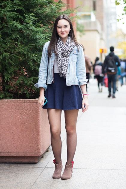 college street style in new york city best campus fashion teen vogue