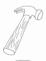 Hammer Attrezzi Claw Crtež Thor Martillo Misti Herramientas Malvorlage Bojanke Crtezi Ausmalen Bojanje sketch template