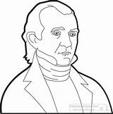 James Polk Clipart Outline President Presidents American Classroomclipart Background Transparent Members Available Graphics Medium Gif John Clip Illustrations sketch template