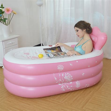 Inflatable Bath Tub Adults Plastic Bathtub For Adult Inflatable Pools