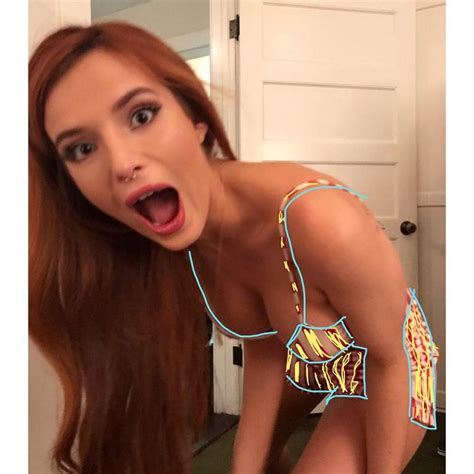 ugly lesbian bella thorne completely naked and topless pics scandal