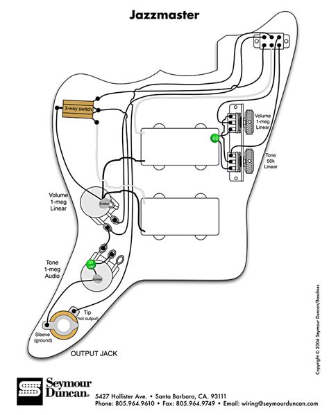 fender jaguar hh wiring diagram wiring diagram