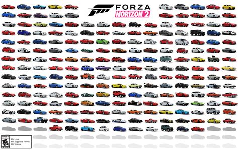 Forza Horizon 2 Full Car List Revealed Inside Sim Racing