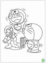 Coloring Doraemon Dinokids Close sketch template