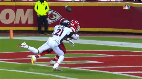 Tyreek Hill Insane Catch Didnt Count Chiefs Vs Broncos Youtube