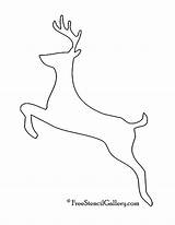 Reindeer Outline Silhouette Head Drawing Deer Stencil Template Flying Animal Christmas Stencils Drawings Xmas Printable Simple Line Make Face Silhouettes sketch template