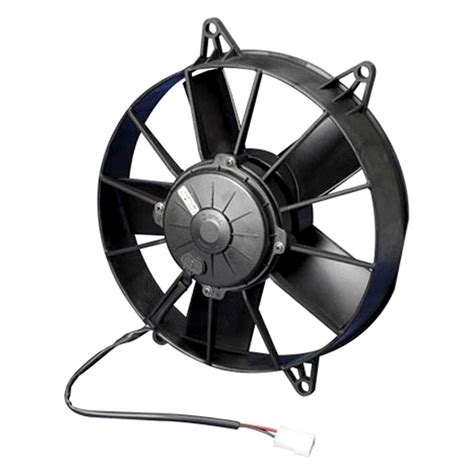 spal automotive   high performance pusher fan  paddle blades