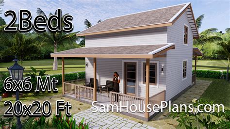 simple house plans  mt  ft gable roof samhouseplans