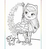 Little Charmers Coloring Pages Template sketch template