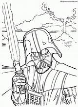 Vader Starwars Espada Clone Poderoso Trooper sketch template