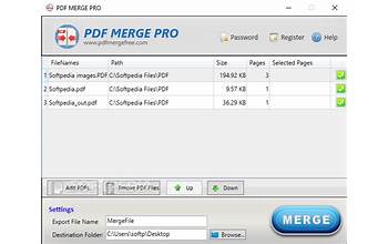 PDF Merge Tool screenshot #1