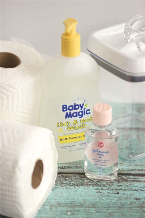 homemade baby wipes