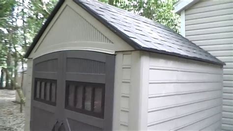 rubbermaid roughneck shed review youtube