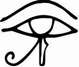 Eye Egyptian Clipart Egypt Ancient Horus Clip Coloring Scarab Symbols Drawing Cliparts Pages Prosperity Drawings Choose Board Clipartbest sketch template