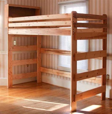 extra tall loft bed  customer built   plans