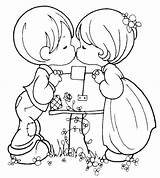 Coloring Pages Boyfriend Clipart Library Precious Moments Couple Drawings Adults sketch template