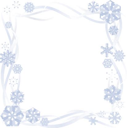 paper snow border stock illustration  image  istock