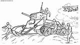Tanks Tank Drawing Coloring Battle Russia Getdrawings Transport sketch template