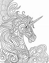 Mandala Kleurplaat Unicornios Adults Dificiles Unicornio Mandalas Dibujoimagenes Gift Colo Artículo Downloaden sketch template