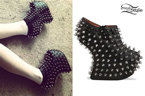 lexus amanda spiked heel less boots steal her style