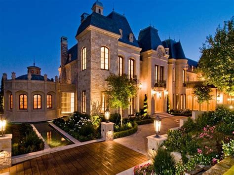 French Chateau Style Home French Country Style Homes