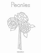 Coloring Peonies Favorites Login Add sketch template