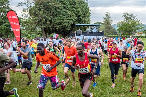 marathon  ugandan countryside