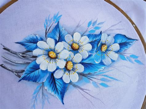 cloth painting designs easy