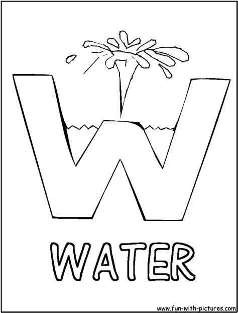preschool water coloring pages clip art library