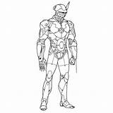 Cyberpunk Militech sketch template