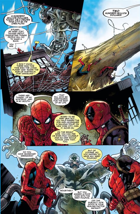 Spider Man And Deadpool Vs Hydro Man Comicnewbies